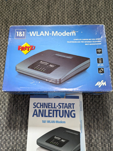 Fritz box wlan modem - 1&1, wlan-modem