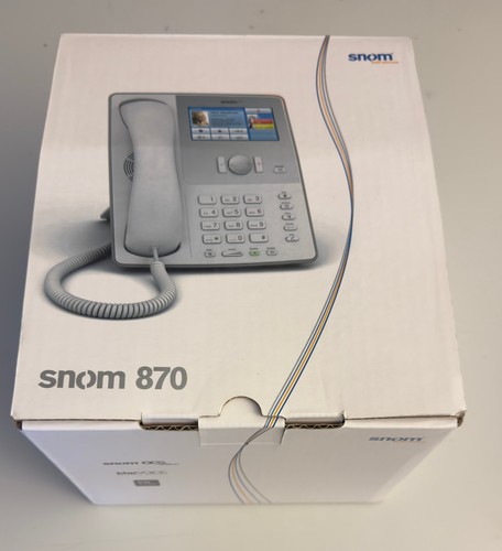 Snom 870 weiss - wlan, ready