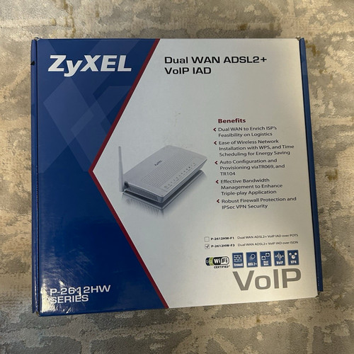 Zyxel 2612hw dual - zyxel,